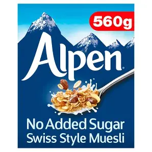 Alpen No Added Sugar 560g